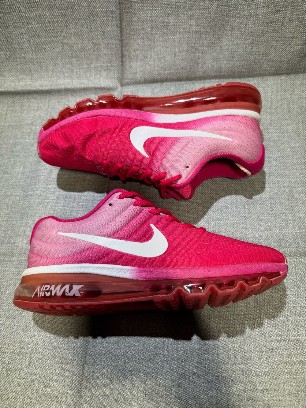 Nike Air Max Pink Gradient Running Shoes Women’s Size 8.5